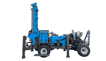 Four-Wheel Self-Propelled Water Well Drilling Rig